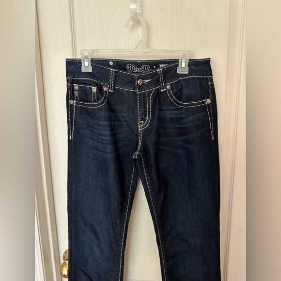 Miss Me Women's Chloe Bootcut Jeans Embellished Pockets Denim, Sz 31 - Picture 4 of 16